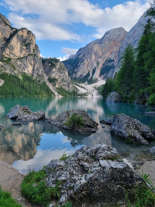 Ausblick Hotel Lago di Braies