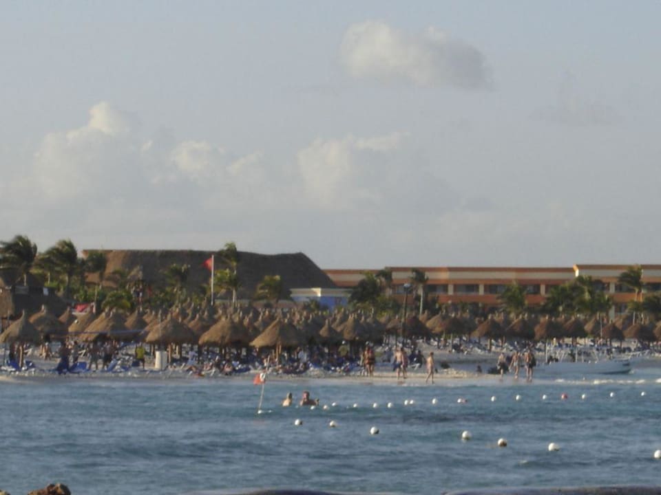 Strand vom Boot aus Bahia Principe Luxury Akumal