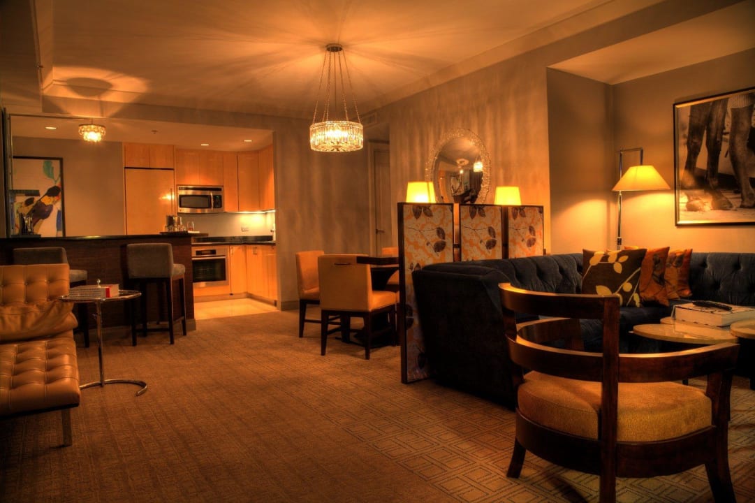 Wraparound Suite - Wohnbereich The Cosmopolitan of Las Vegas