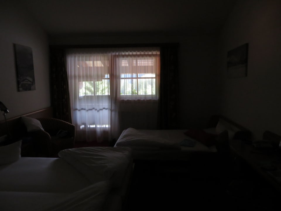 Ausblick mittags 16:00Uhr Garni Hotel - Das Alpin Kaiserzeit