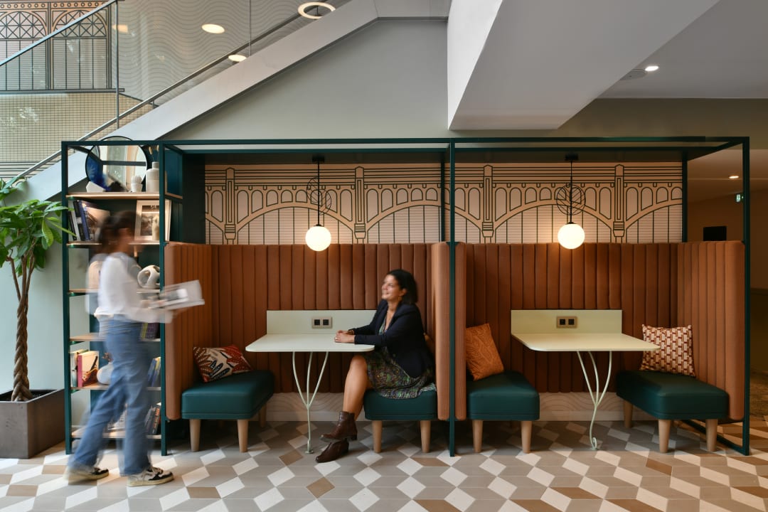Lobby Hotel Citadines Les Halles