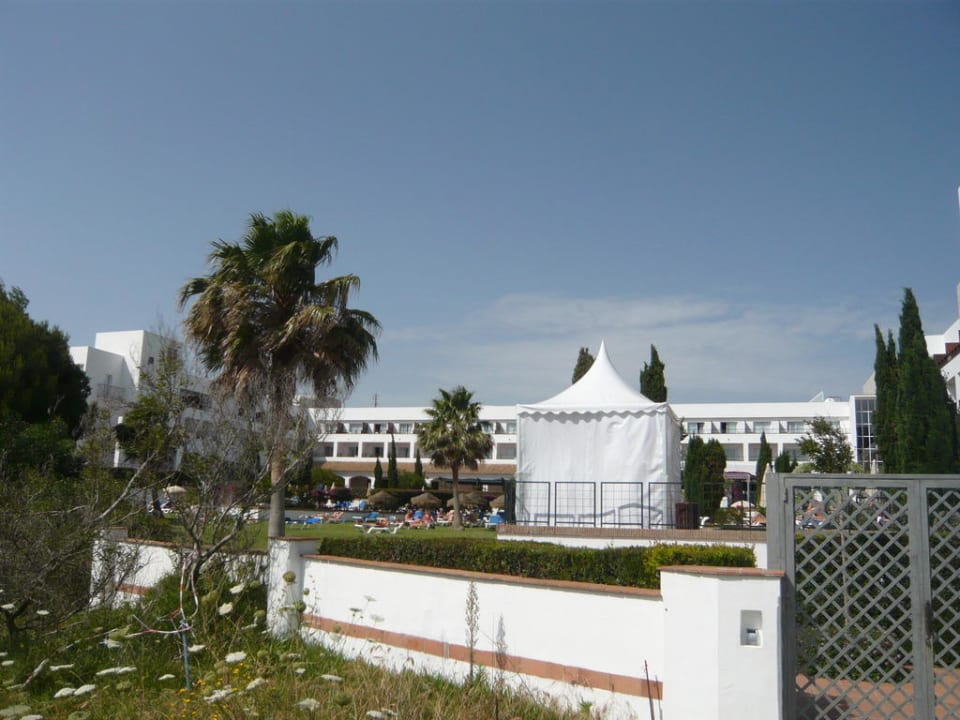 Eingang vom Strand Fuerte Conil-Resort