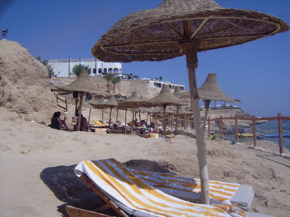 Der Liegenbereich Sharm Plaza