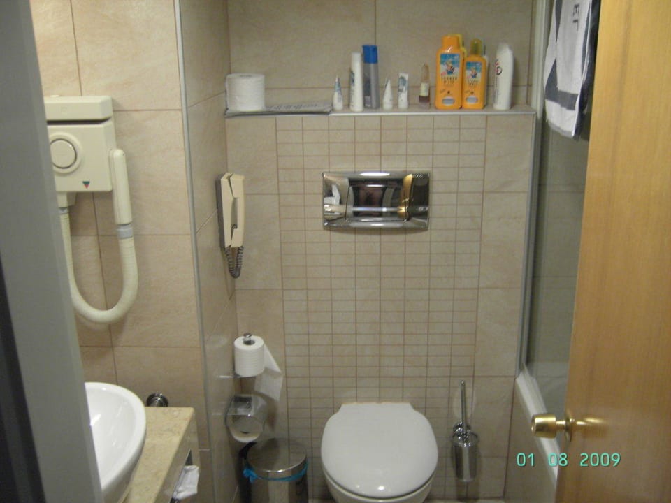 Badezimmer Hotel Calypso Beach