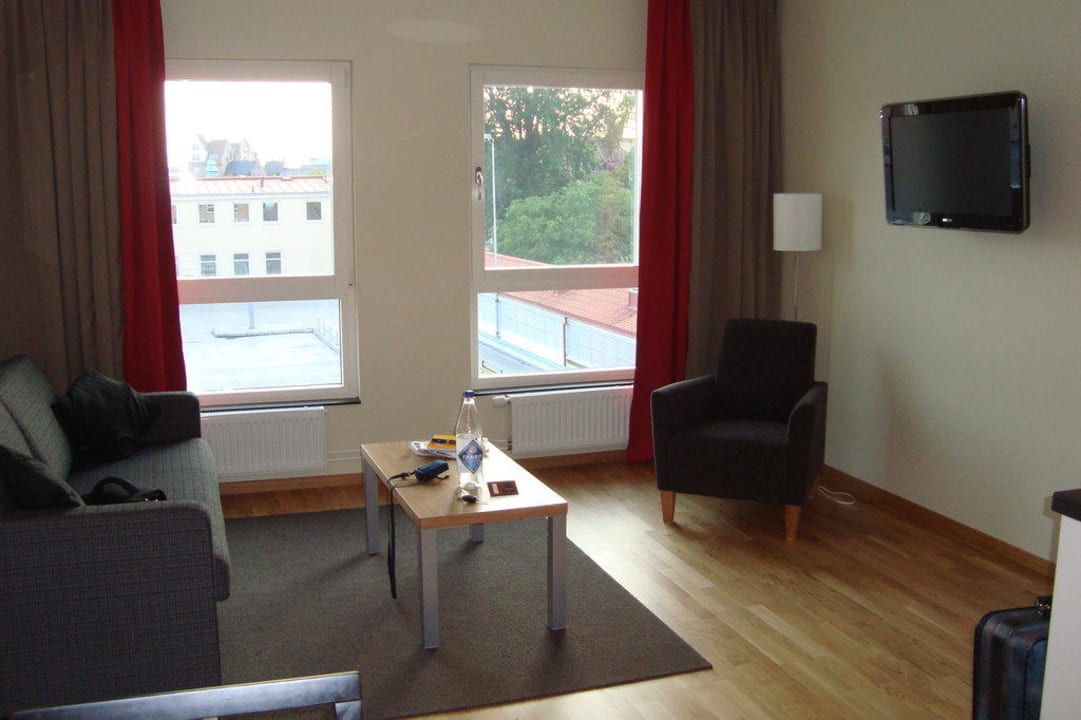 Wohnzimmer Forenom Aparthotel Lund