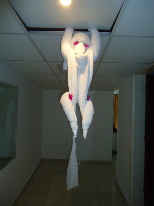 Обезьянка от уборщиков Golden Beach Resort