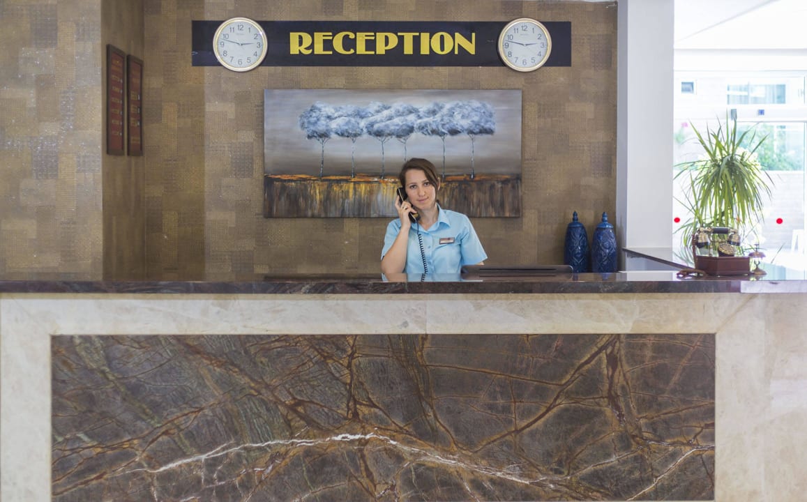 Reception Kleopatra Atlas Hotel