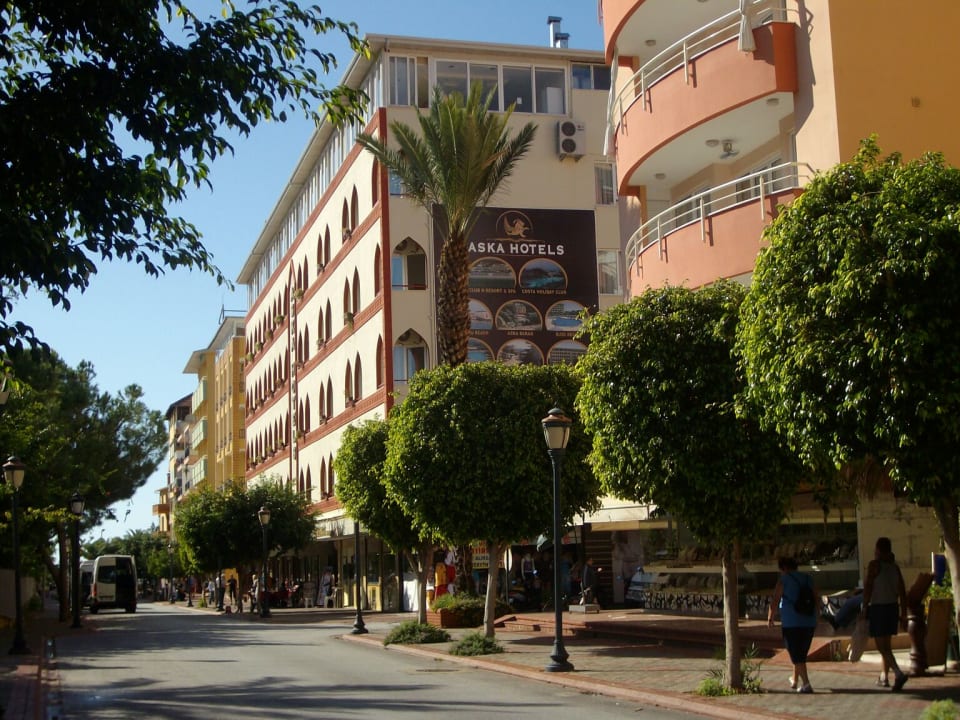 Außenansicht Hotel Aslan City Kleopatra