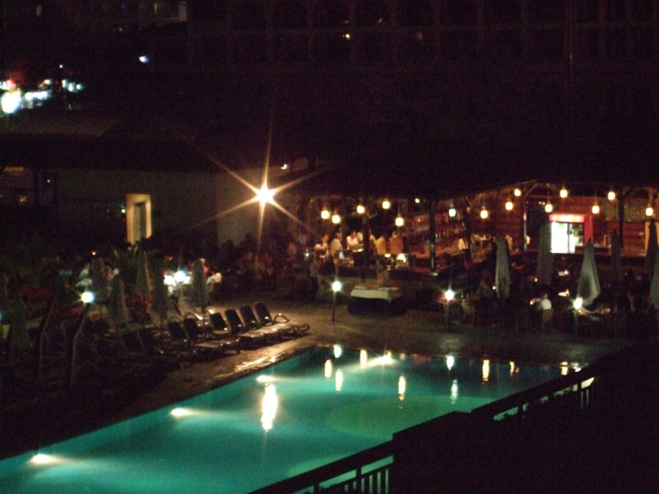 Ausblick bei Nacht Meliá Sunny Beach