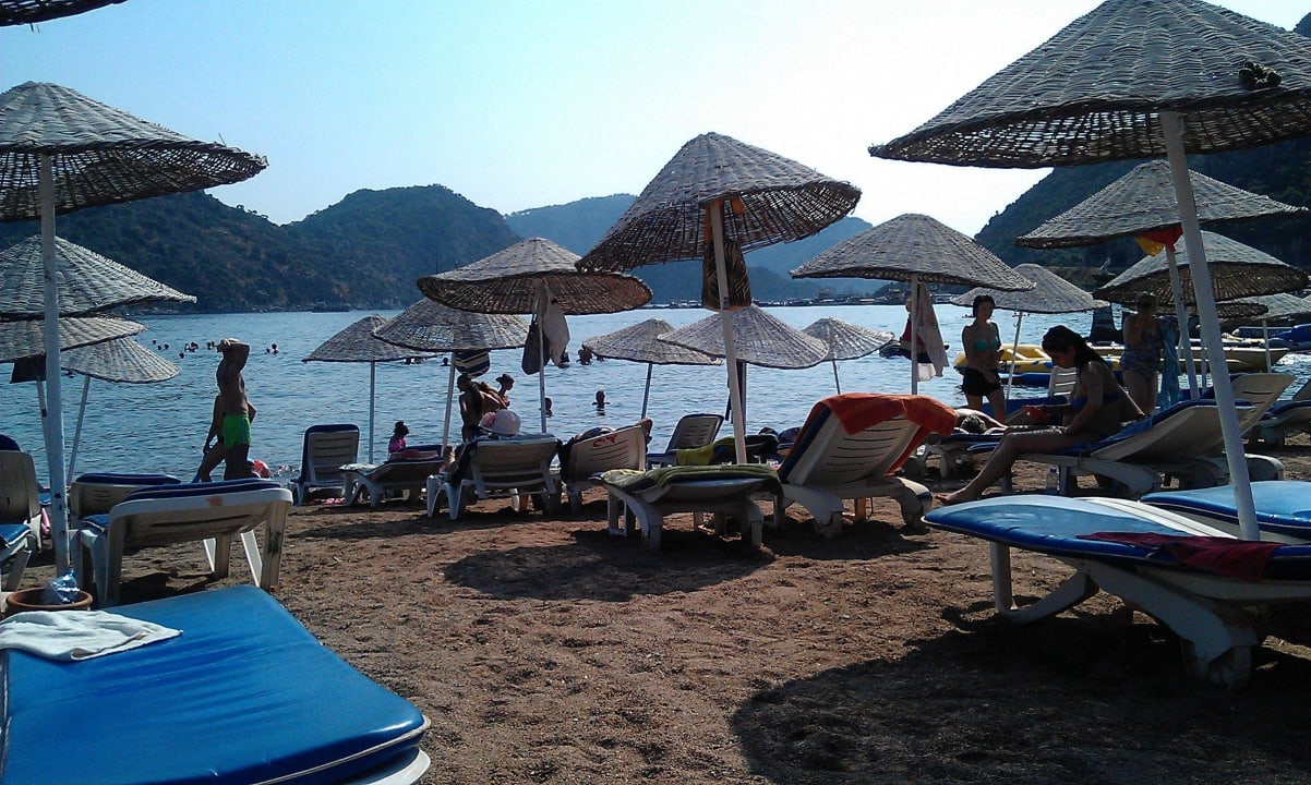 Plaża hotelowa Munamar Park Hotel by Oylum