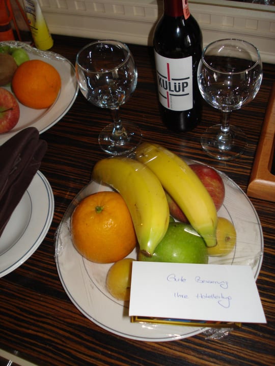 Aufmerksamkeit von der Hotelleitung Aydinbey Kings Palace & Spa