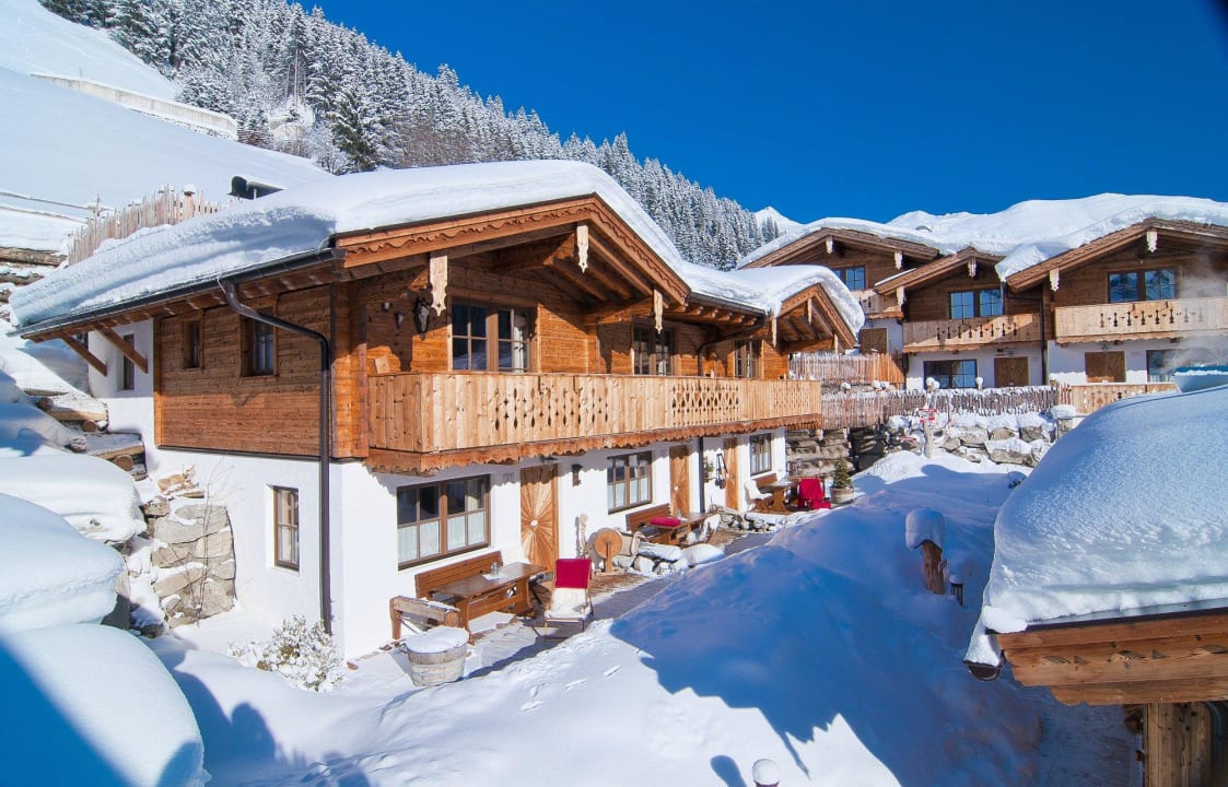 Berghütte und Bergchalet in Tux Alpendorf Anno Dazumal