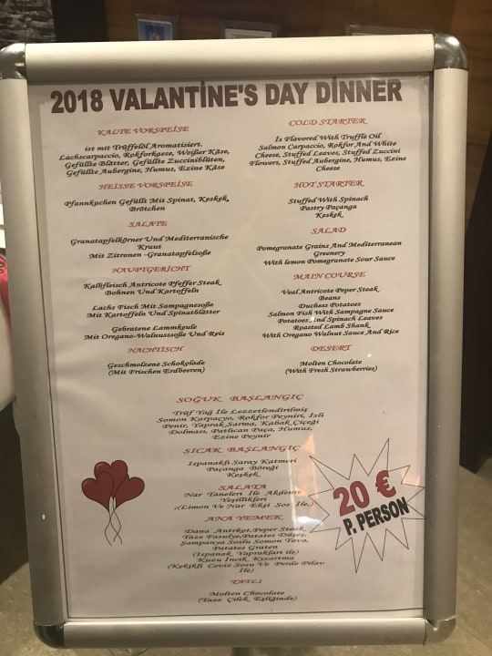 A la carte  Limak Lara Deluxe Hotel & Resort