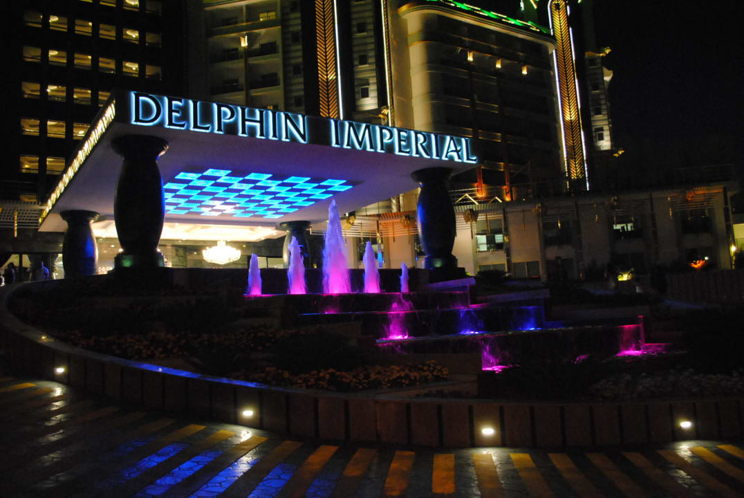 Eingang Hotel Delphin Imperial