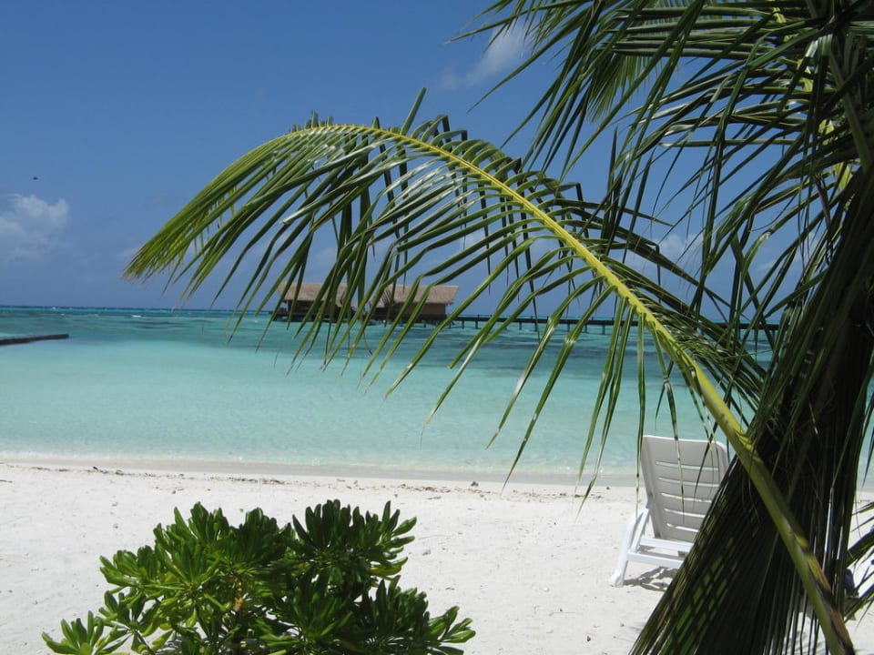 Blick auf die Ocean Villen Adaaran Select Hudhuran Fushi - Premium All Inclusive