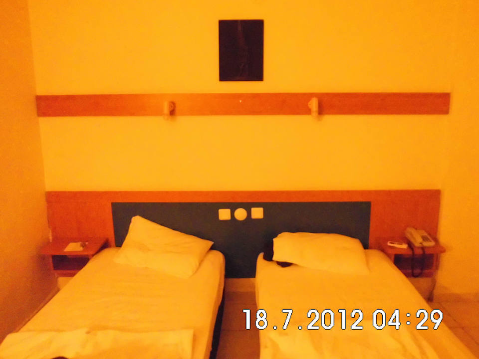 Unser Zimmer für 10 Tage Hotel Aslan City Kleopatra