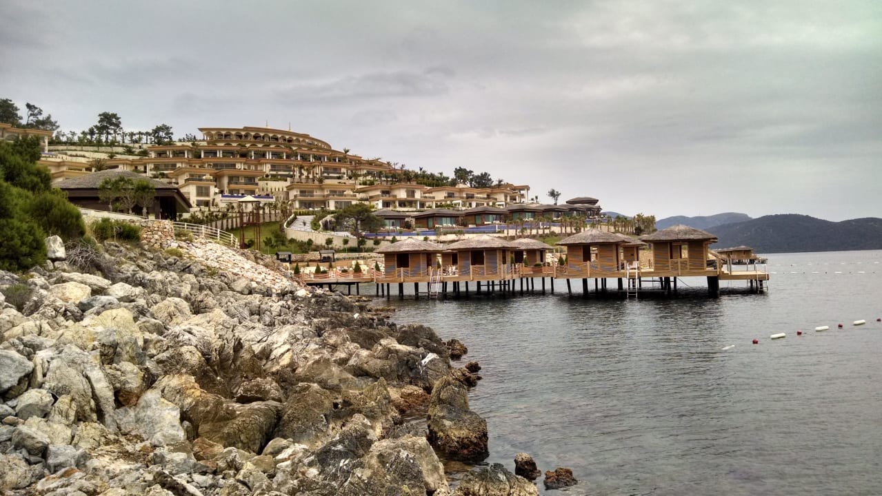 Blick vom Kervansaray (neben dem Hotel) The Plaza Bodrum