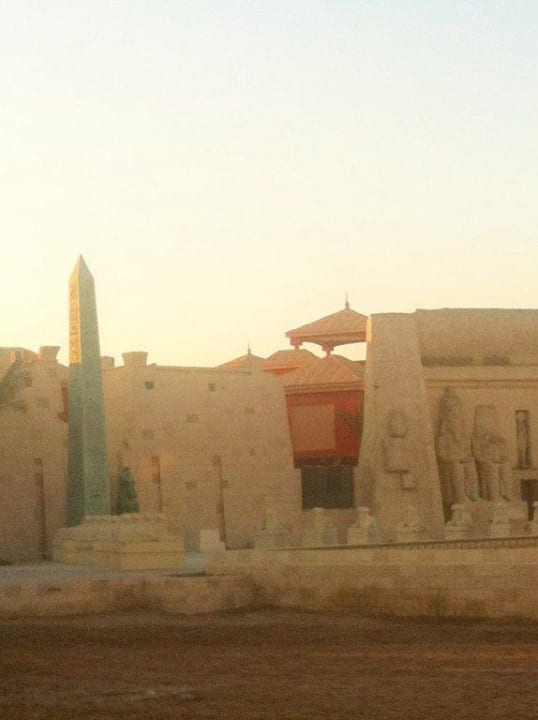 Anlage der Abendshow Pickalbatros Alf Leila Wa Leila Resort - Neverland Hurghada