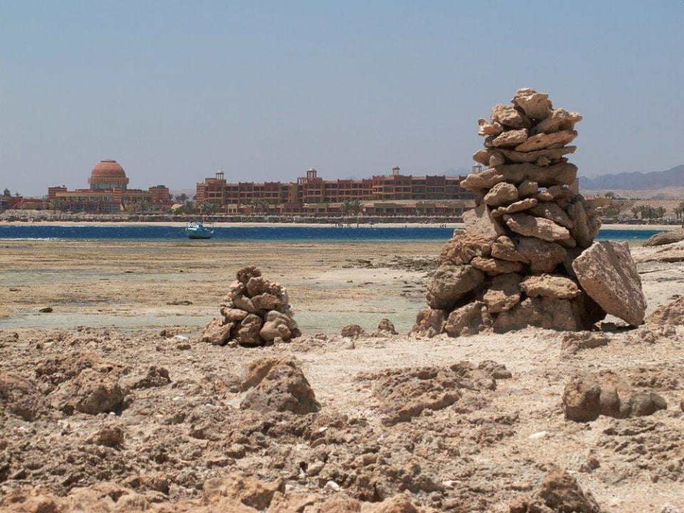 ...am Strand... Malikia Resort Abu Dabbab