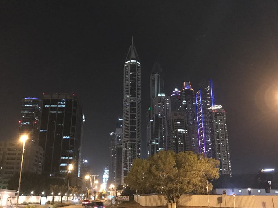 Ausblick Hotel Radisson Blu Dubai Media City