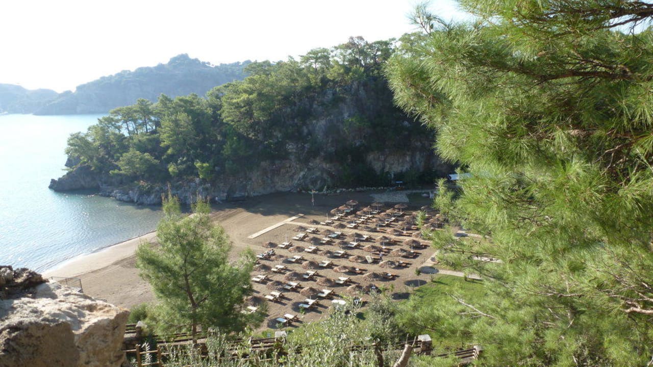 Blick zum Hotel-Strand TUI BLUE Seno - Adults Only