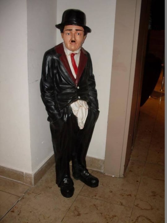 Dieser Herr ist immer im Dienst Garner Hotel Stuttgart City Center