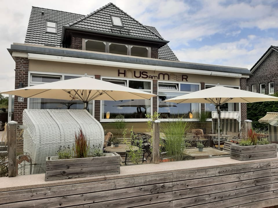 Außenansicht Haus am Meer