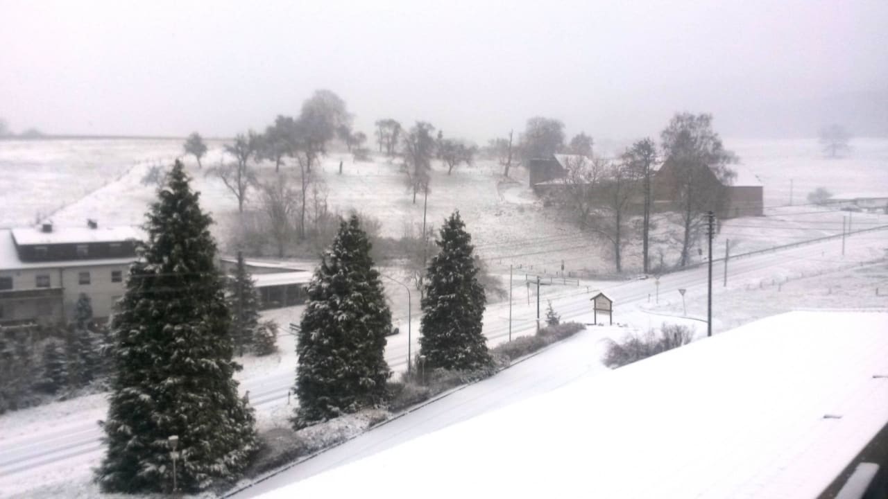 Blick vom Balkon Hotel Berghof