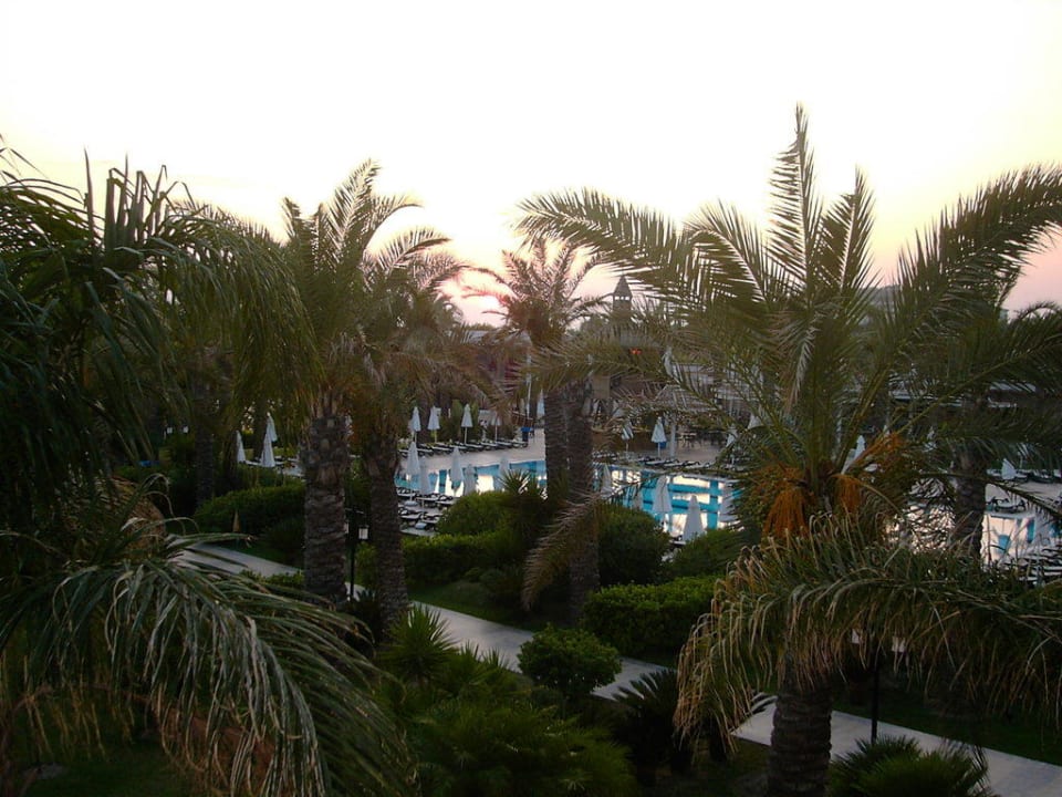 Blick von der Restaurantterrasse Sunis Kumköy Beach Resort Hotel & Spa