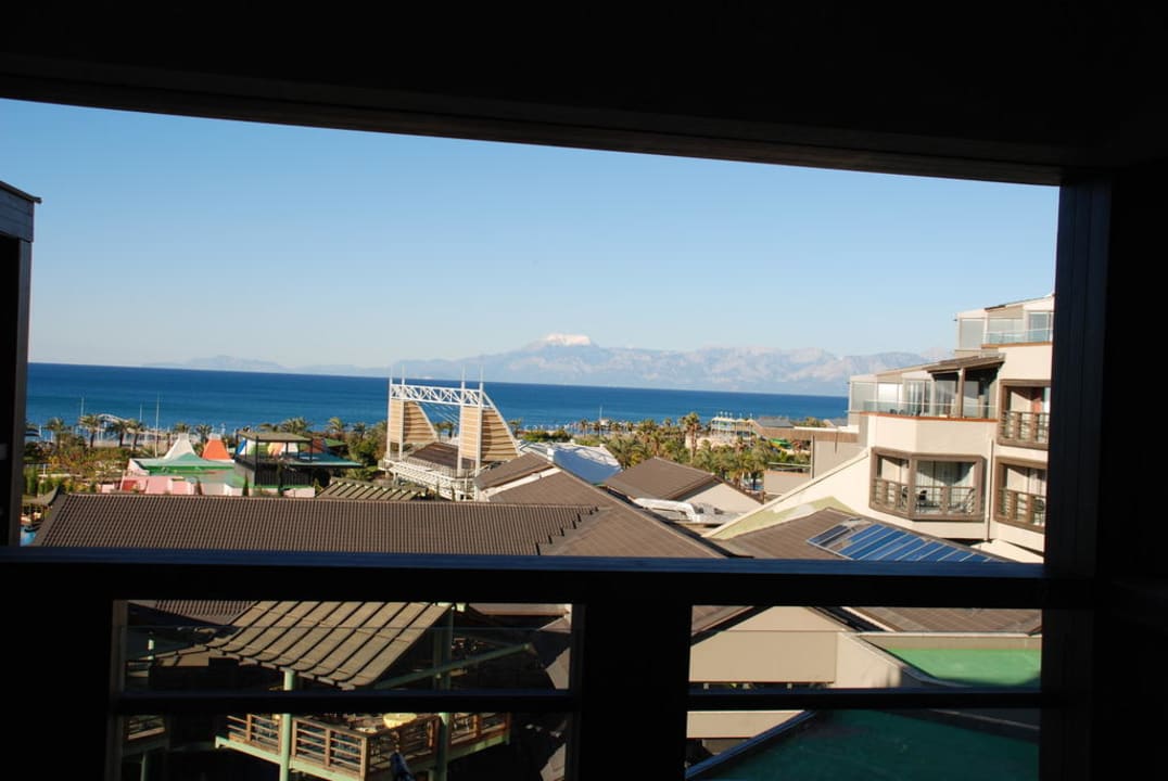 Blick vom Hotel in Richtung Südwesten Limak Lara Deluxe Hotel & Resort