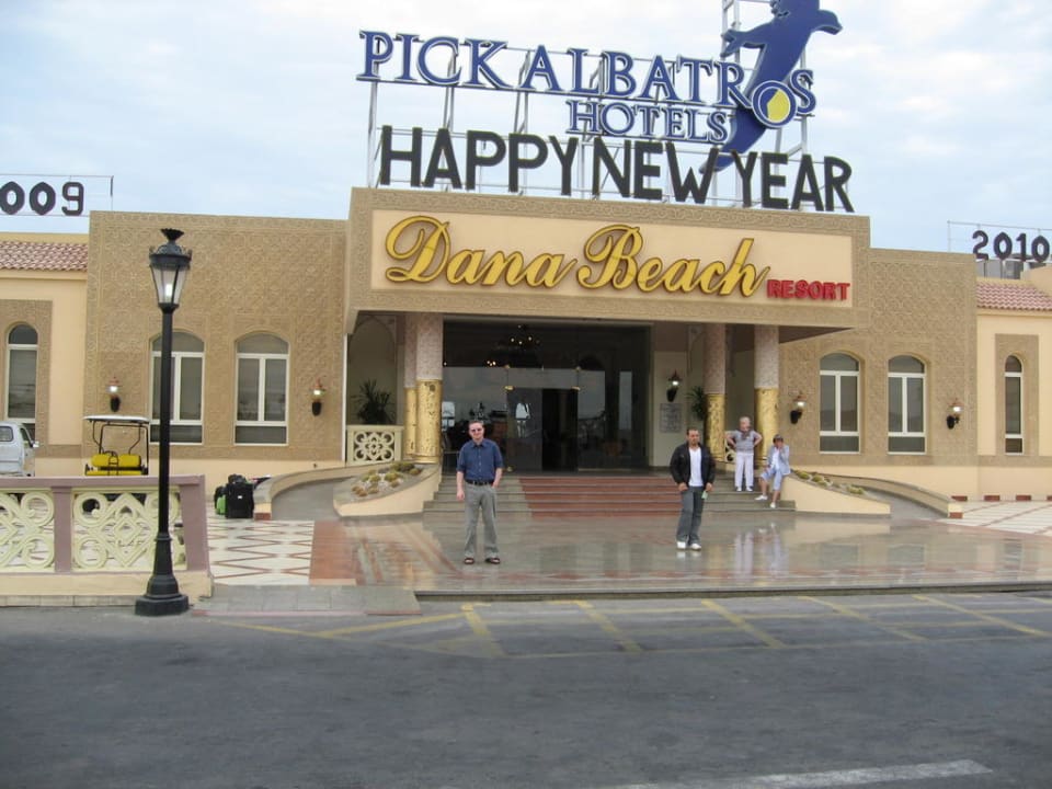 Eingang Pickalbatros Dana Beach Resort - Hurghada