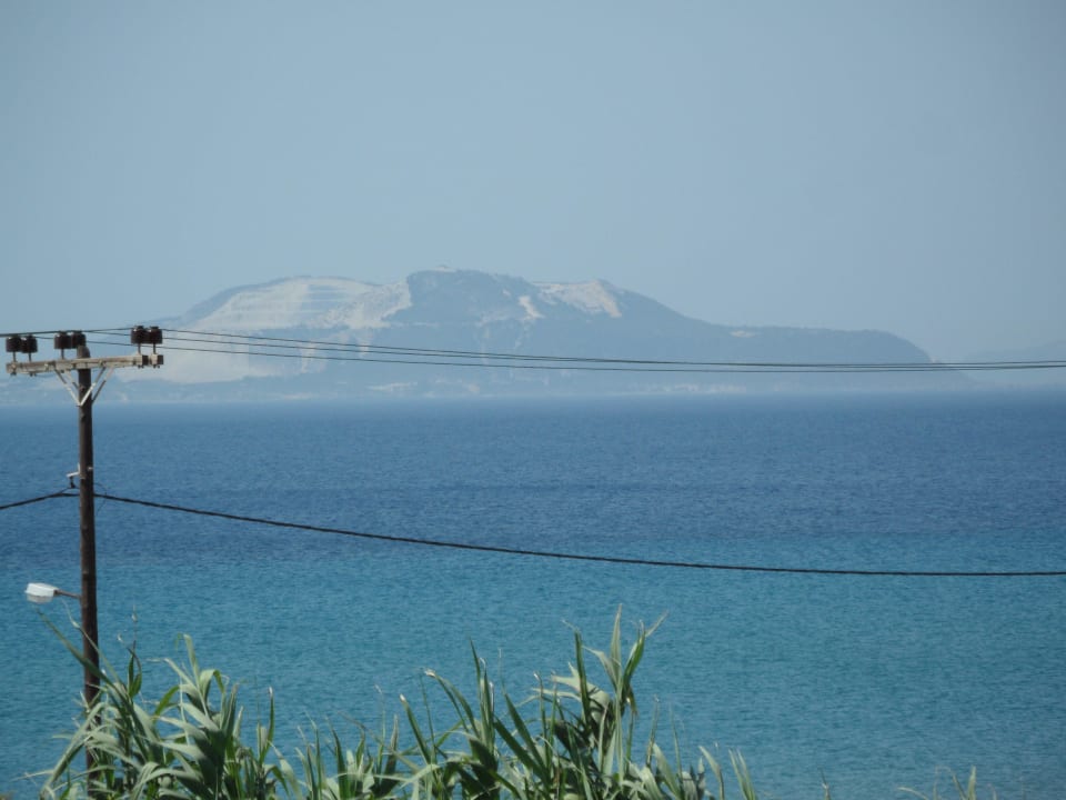 Ausblick vom Zimmer mit Zoom auf Galia Atlantica Mikri Poli Kos