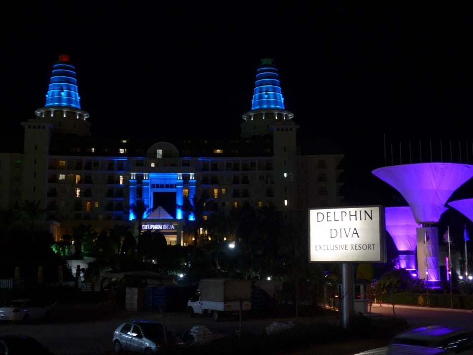 Bei Nach mit Farbwechsel Hotel Delphin Diva