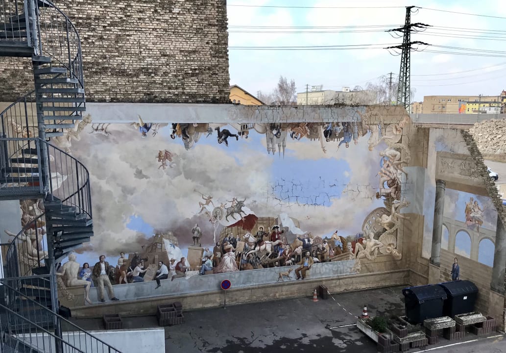 Ausblick ibis Styles Halle