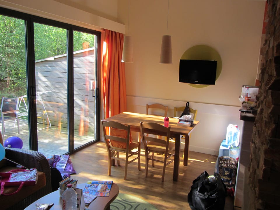 Esszimmer im Premiumhaus Center Parcs Les Trois Forêts