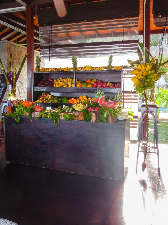 Restaurant ZEZ, Frühstücksbuffet Four Seasons Resort Seychelles
