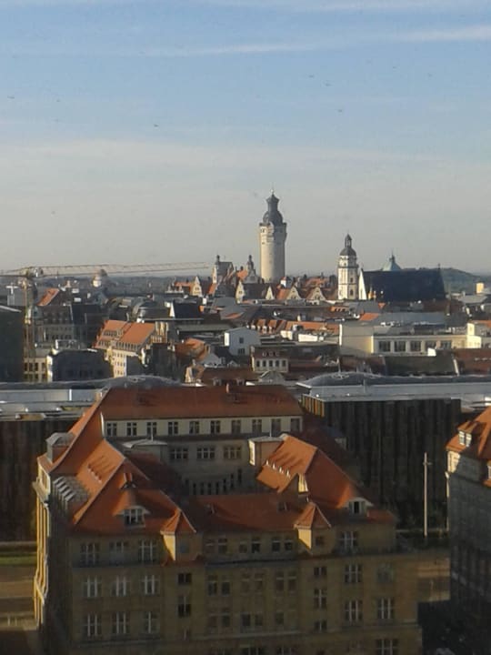 Ausblick Hotel The Westin Leipzig