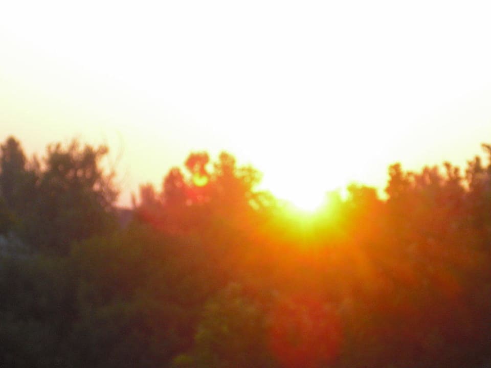 Sonnenaufgang Hotel Familia