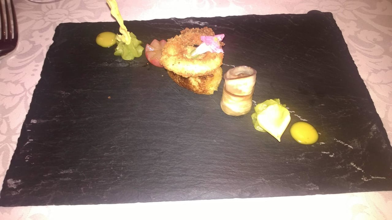 Vorspeise beim Abendessen Natur & Wellnesshotel Höflehner