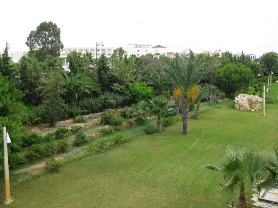 Ausblick Richtung Garten Hotel Medina Belisaire & Thalasso