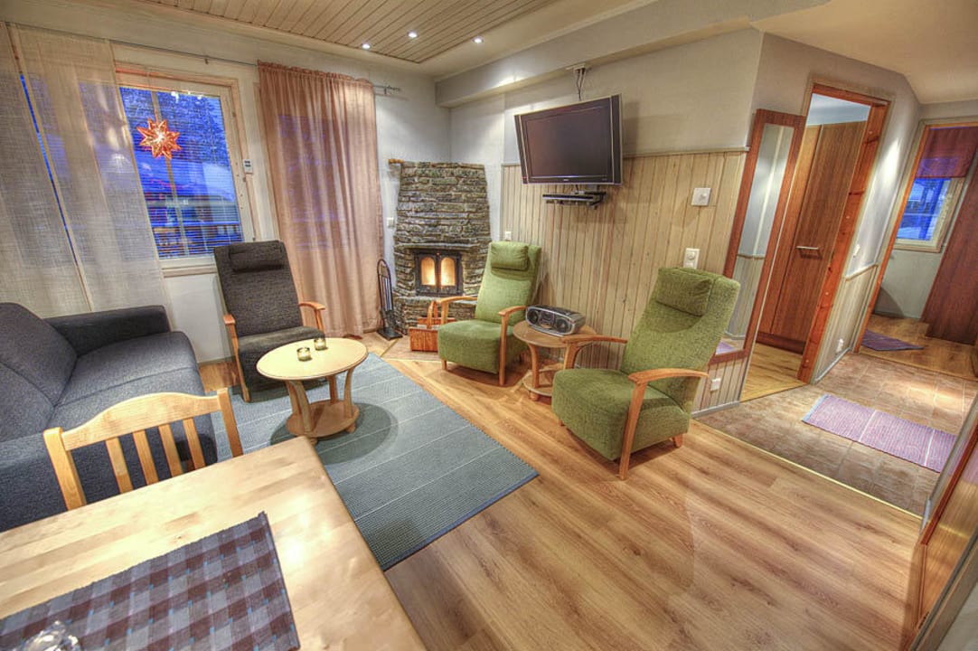 Living room C-building Hotel Levin Alppitalot