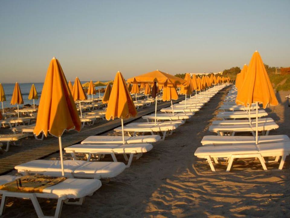 Strandliegen Porto Bello Beach