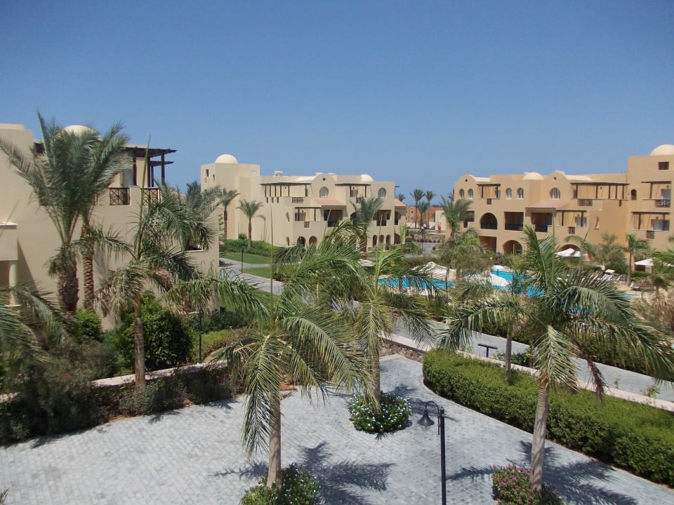 Ausblick von der Terrasse Stella Garden Resort & Spa, Makadi Bay