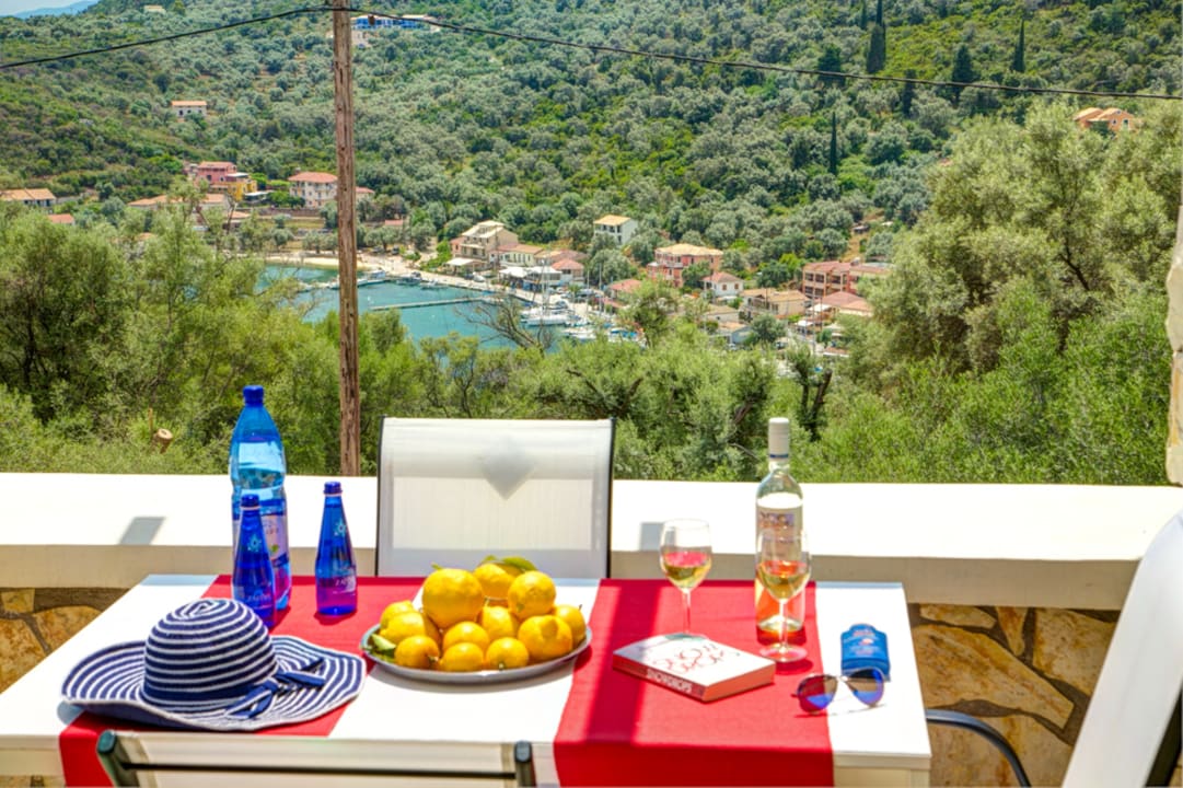 Ausblick SivotaBayVillas Lefkada