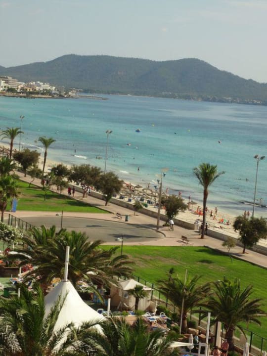 Ausblick von Zimmer 508 allsun Hotel Borneo - Adults only