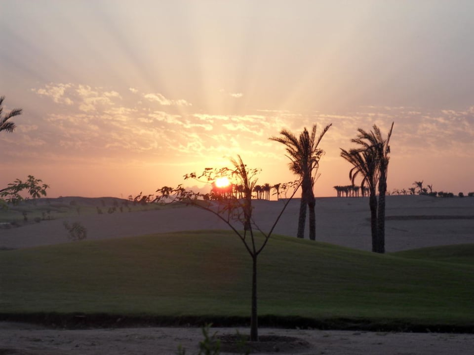 Sonnenuntergang Jaz Makadi Oasis Resort