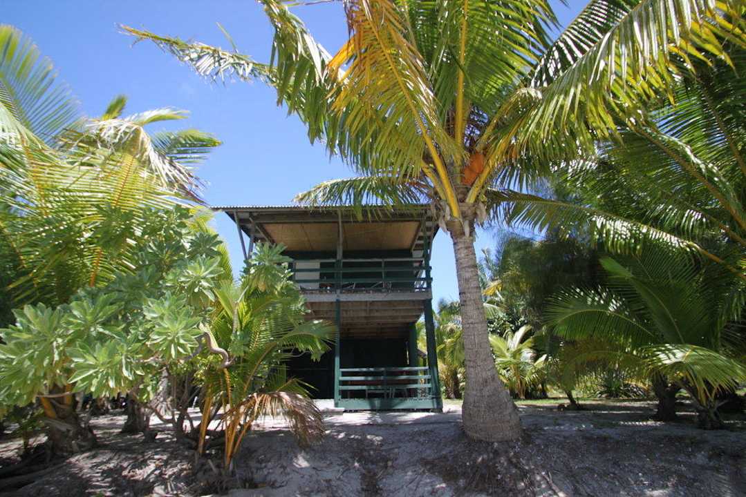 Unterkunft auf One Foot Island Hotel Little Polynesian