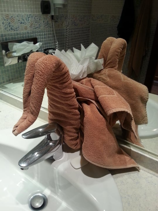 Badezimmer mit Deko SBH Club Paraiso Playa