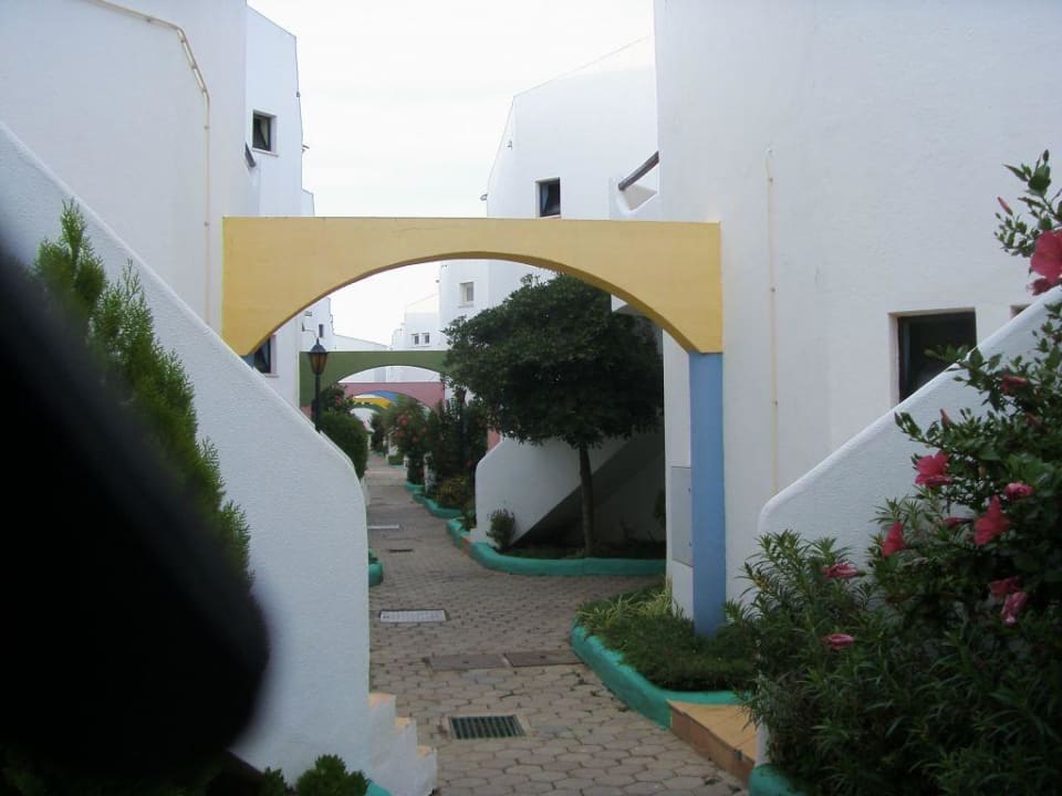 Gang zwischen Appartements Hotel Quinta do Paraiso