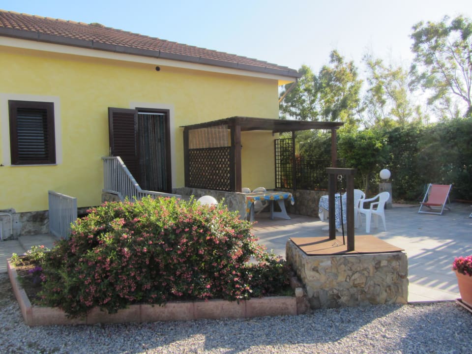Ferienwohnung von außen B&B Casa Vacanze La Mimosa Alghero